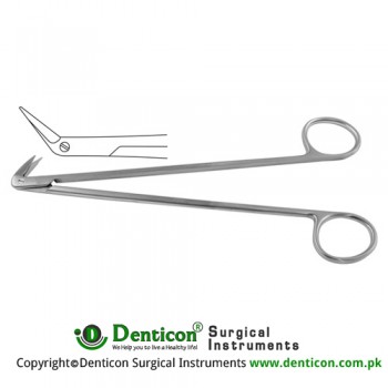 Diethrich-Potts Vascular Scissor Angled 45° - Delicate Blade Stainless Steel, 18 cm - 7"